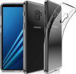 Roar Back Cover Σιλικόνης 0.3mm Διάφανο (Galaxy A8 2018)