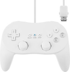 OEM Classic Pro Ενσύρματο Gamepad για Wii Λευκό