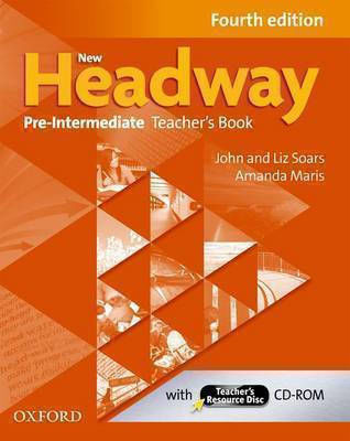 NEW HEADWAY PRE-INTERMEDIATE Teacher 's book (+ Teacher 's book RESOURCES DISC) 4TH ED