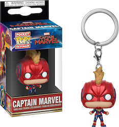 Pocket Pop! Keychain Marvel: Captain Marvel (with Helmet)