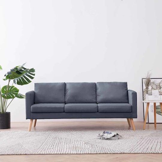Dreisitzer Stoffsofa 168x70x73cm