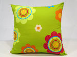 Sarlas Μαξιλάρα Δαπέδου 60x60 Spring Green