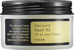Cosrx Advanced Snail 92 All in One 24ωρη Ενυδατική & Αναπλαστική Κρέμα Προσώπου με Έκκριμα Σαλιγκαριού 100ml