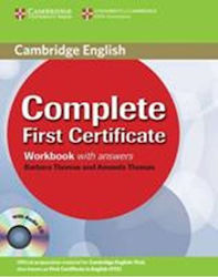 COMPLETE FIRST CERTIFICATE WKBK W/ANSWERS (+CD)