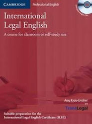 INTERNATIONAL LEGAL ENGLISH (+CDS)