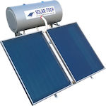 Solar-Tech 200lt/4.0m² Glass Τριπλής Ενέργειας