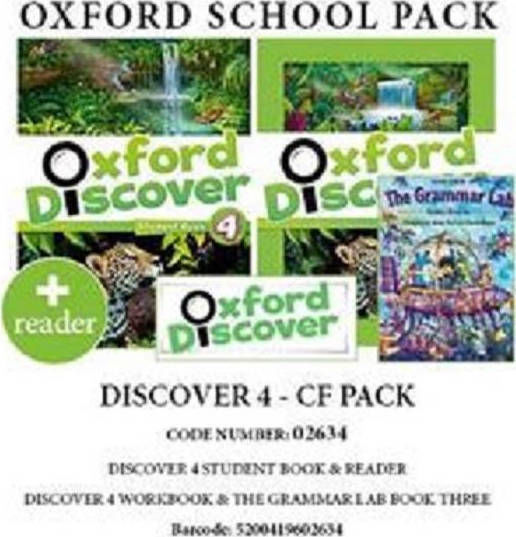 OXFORD DISCOVER 4 PACK