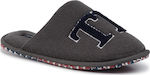 Tommy Hilfiger Monogram Logo Slides FM0FM02616-PTY Dark Ash