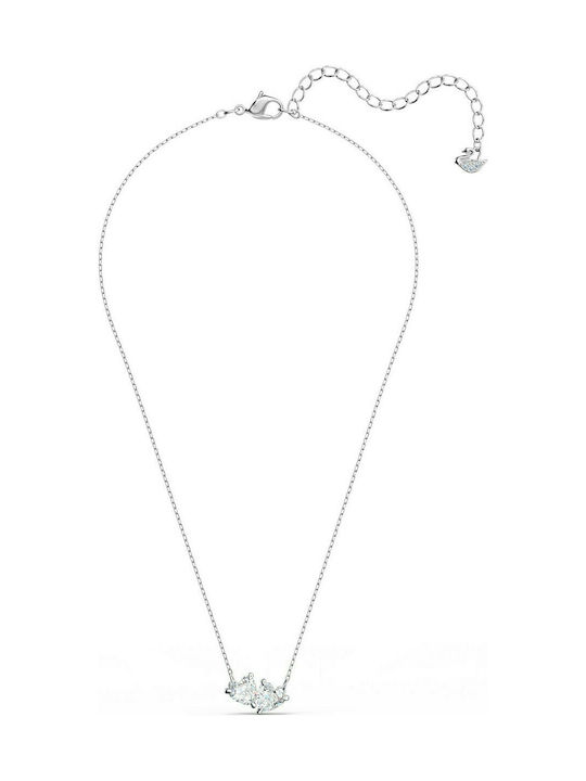Swarovski Attract Soul Hearts Necklace with Stones
