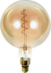 Inlight E27 G200 6W Θερμό Λευκό Filament Dimmable