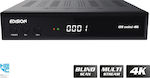 Edision Δορυφορικός Αποκωδικοποιητής OS Mini 4K UHD DVB-S2X με Λειτουργία Εγγραφής PVR και Ενσωματωμένο Wi-Fi σε Μαύρο Χρώμα