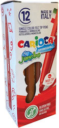 Carioca Jumbo Σετ 12 Χρώματα