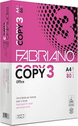 Fabriano Copy 3 Druckpapier A4 80gr/m² 500 Blätter Weiß 40021297