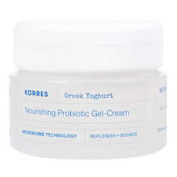 Korres Greek Yoghurt Ungefärbt Probiotische Gel-Creme 48h Feuchtigkeitsspendend Gel Gesicht 40ml