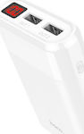 Hoco B35B Entourage 8000mAh Λευκό