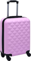 vidaXL Βαλίτσα Καμπίνας με ύψος 55cm σε Ροζ χρώμα