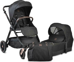 Cangaroo Macan 2 in 1 Adjustable 2 in 1 Baby Stroller Suitable for Newborn Black 107882