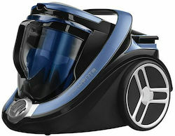 Rowenta Silence Force Cyclonic 550W με Κάδο Μπλε