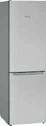 Pitsos Kühlschrank mit Gefrierfach 305Es Total NoFrost Inox PKNB36NLE0