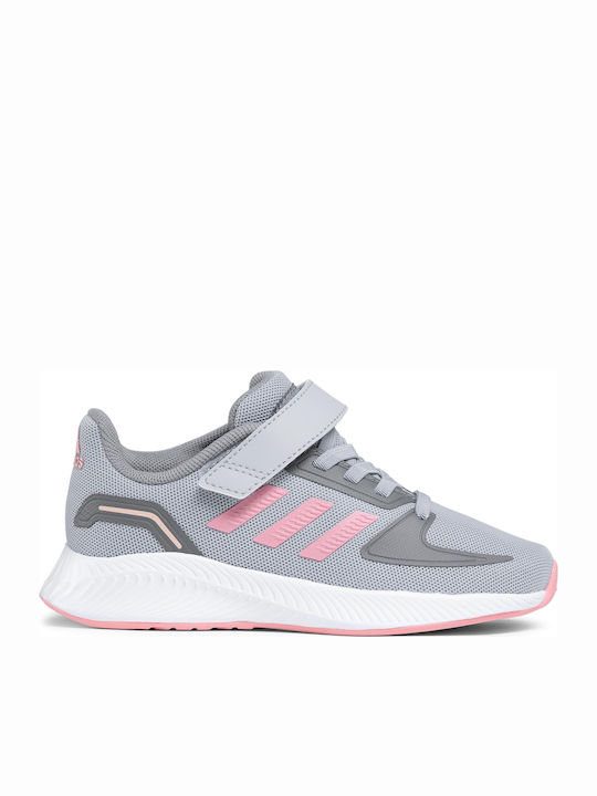Adidas Атлетични детски обувки Работещ Runfalcon 2.0 C Halo Silver / Super Pop / Grey Three