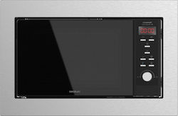 Cecotec Grandheat 2350 Steel Black Εντοιχιζόμενος 23lt Μαύρος