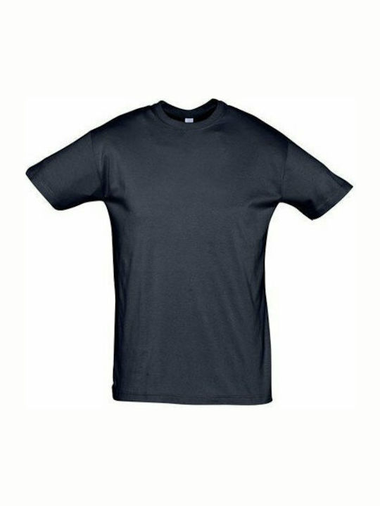 Sol's Regent Men's Short Sleeve Promotional T-Shirt Navy Blue