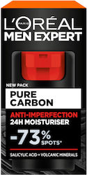 L'Oreal Paris Men Expert Pure Carbon Ανδρική Κρέμα κατά των Ατελειών 50ml