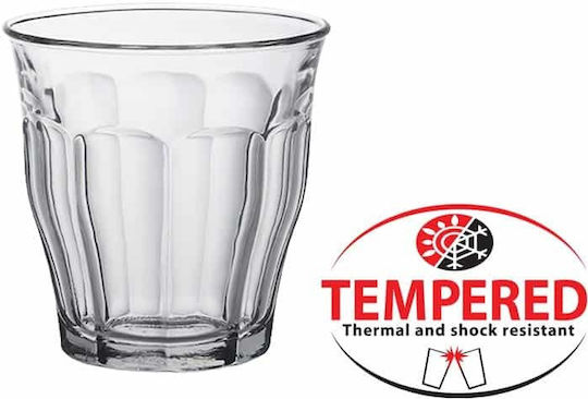 Duralex Picardie Σετ Ποτήρια Νερού από Γυαλί 310ml 12τμχ
