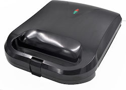 Sidirela Ε-3737 1500W for for 2 Sandwiches Sandwiches Black