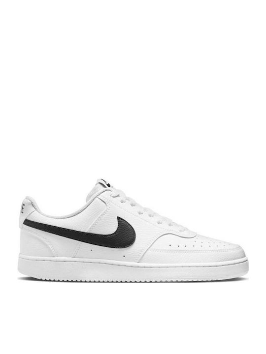 Nike Court Vision Wohnung Sneakers White / Black