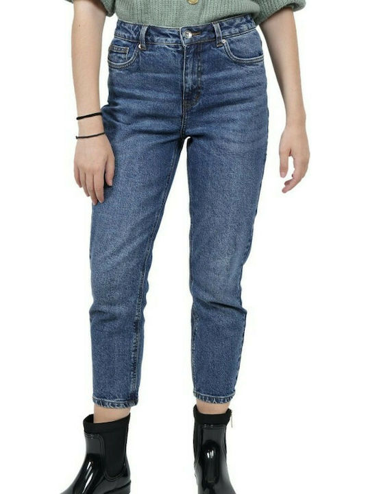 Vero Moda Висока талия Дамско джинсово панталони с Нормална кройка