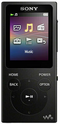 Sony NW-E394L MP4 Player (8GB) με Οθόνη LED LCD / TFT 1.77" Μαύρο