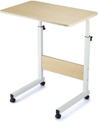 Schreibtisch Laptop mit verstellbarer Höhe 60x40x89cm Sonama - White
