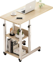 Desk Francolinus 60x40x68cm Natural / White