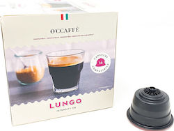 O'Ccaffè Κάψουλες Espresso Lungo Συμβατές με Μηχανή Dolce Gusto 96caps