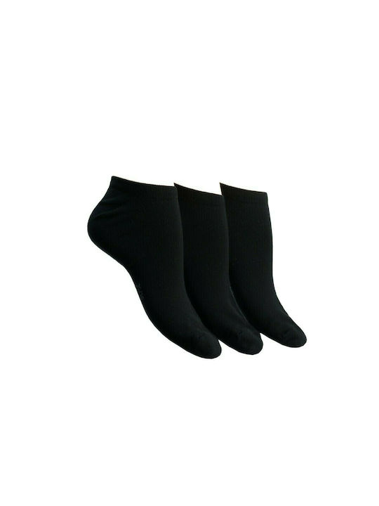 Join Дамски Едноцветни чорапи Черни 3 опаковки