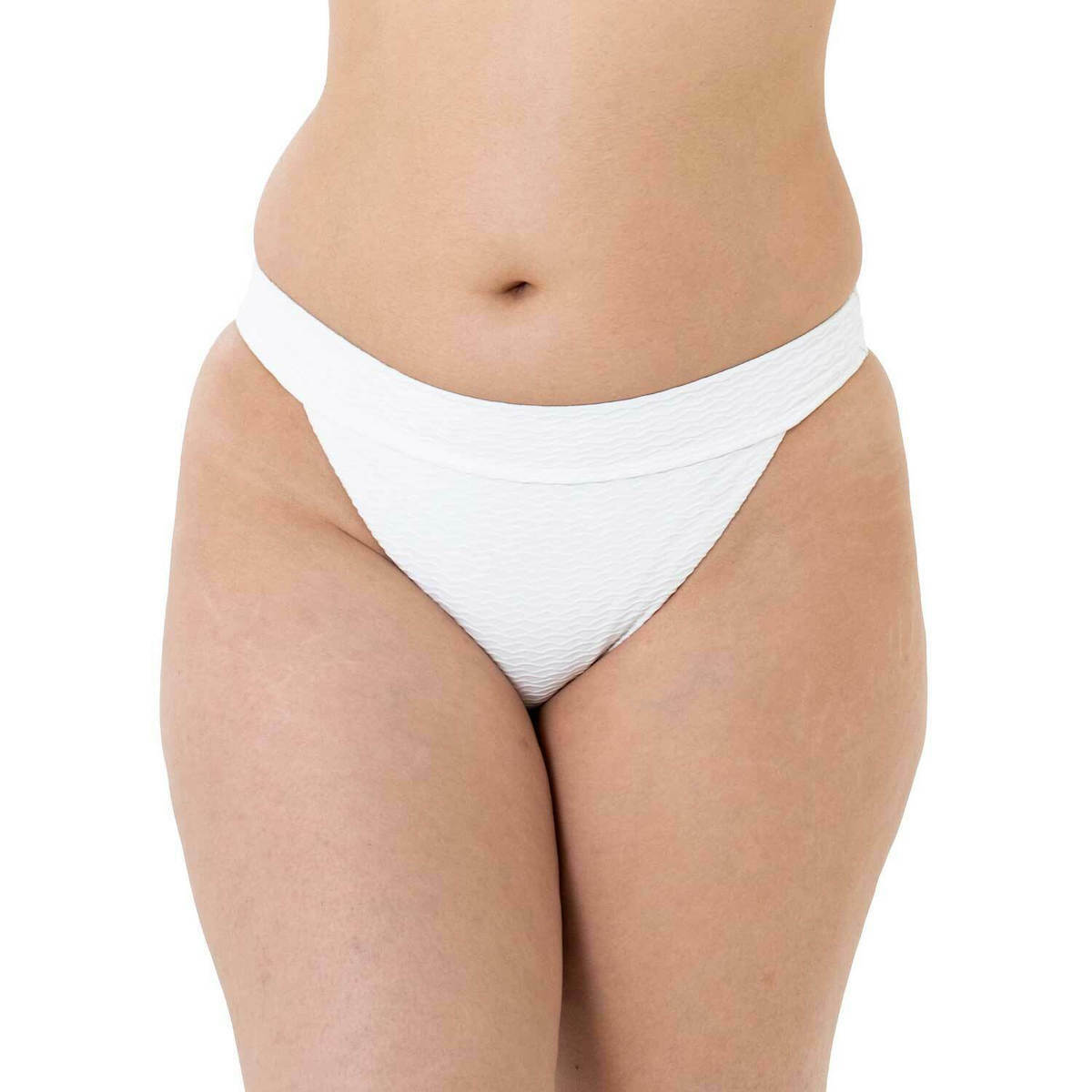 Dorina Novella Bikini Brazil Ψηλόμεσο Λευκό D001170MI043 IV0001