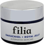 Filia Bakuchiol + Royal Jelly 24ωρη Κρέμα Προσώπου για Ενυδάτωση & Αντιγήρανση 50ml