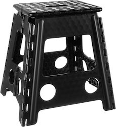 Taburet Plastic Negru 40x22x39cm