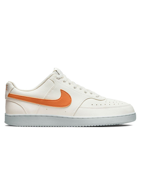 Nike Court Vision Low Next Nature Ανδρικά Sneakers Λευκά