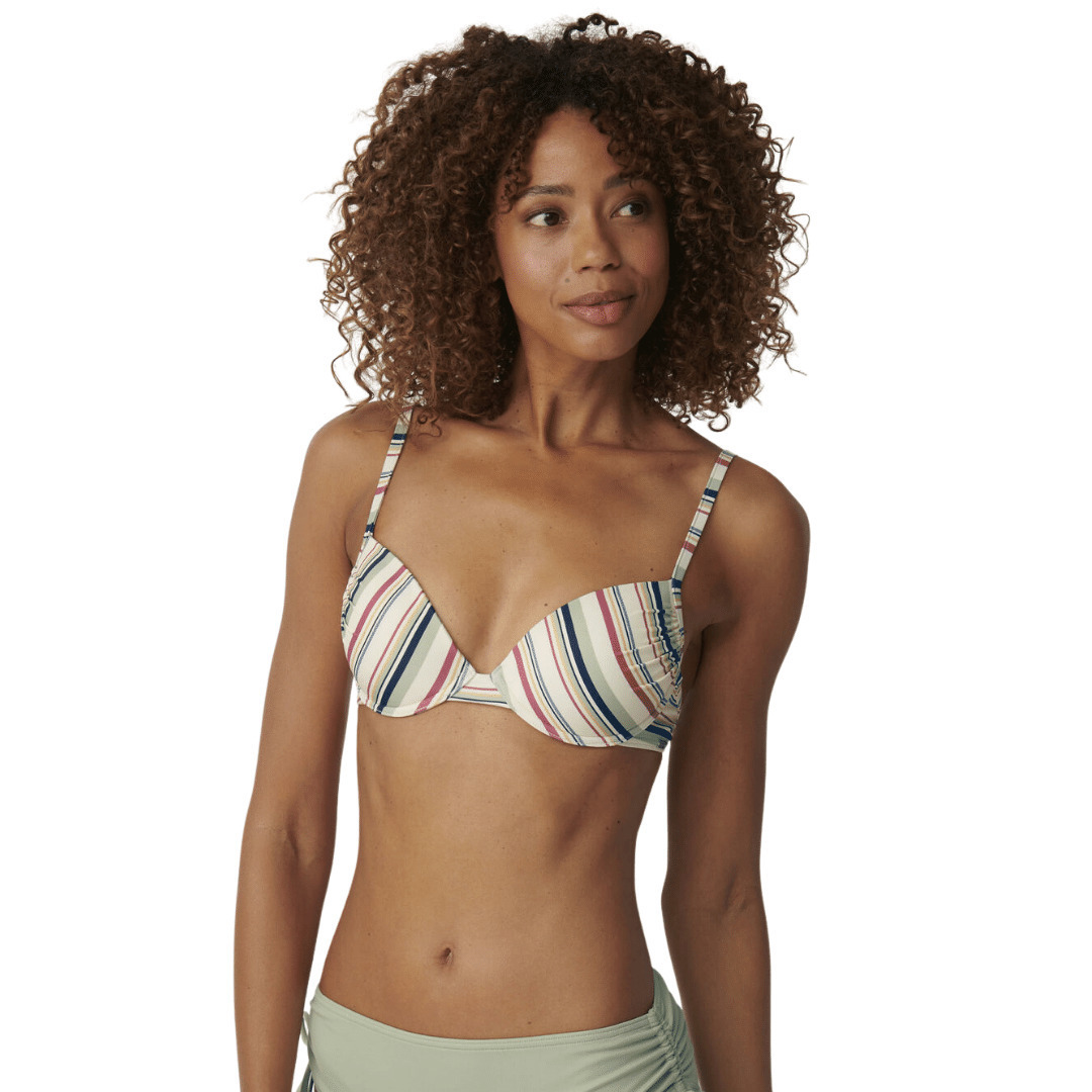 Triumph Bikini Τριγωνάκι με Ενίσχυση Ριγέ 10207611 M001 Skroutz gr