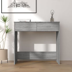 Γραφείο 80x40x75εκ. Γκρι Sonoma