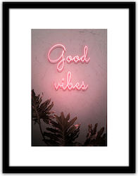ArteLibre Good Vibes Κάδρο Πλαστικό 35x45cm
