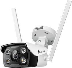TP-LINK Vigi C340-W v1 IP Surveillance Camera Wi-Fi 4MP Full HD+ Waterproof with Two-Way Communication and Flash 4mm