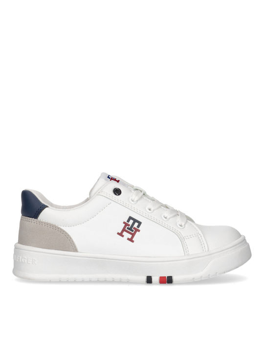 Tommy Hilfiger Παιδικά Sneakers Λευκά