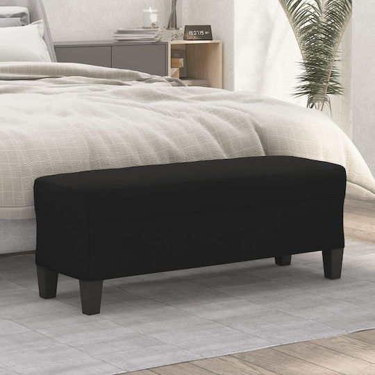 Столче за пейка Черен 100x35x41бр