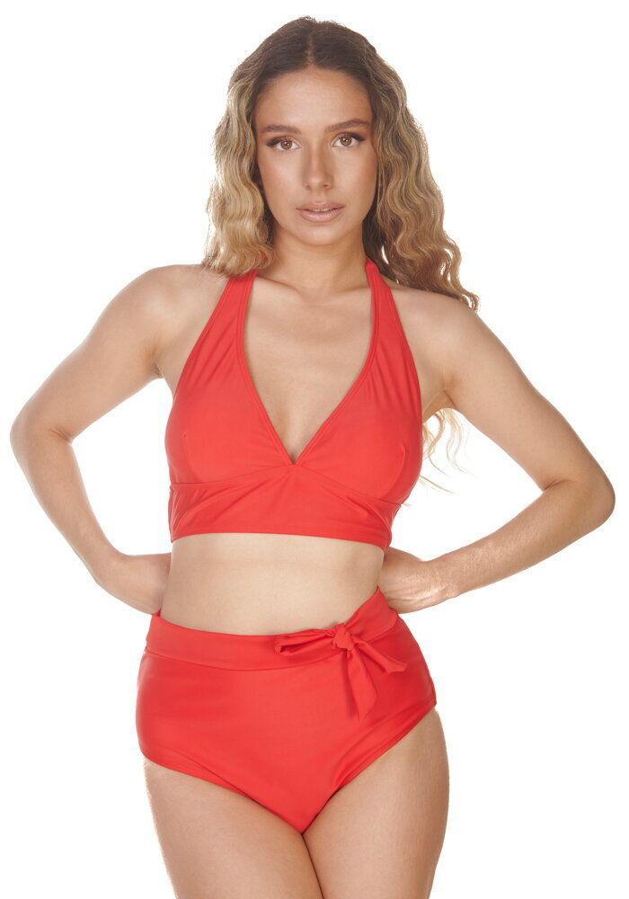 Comfort 20 23011 Set Bikini Τριγωνάκι Ψηλόμεσο Κόκκινο Skroutz gr