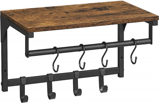 Vasagle Αντικέ Ξύλινη 8 Θέσεων 40x24x24cm