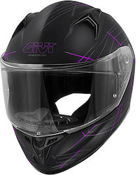 Givi H50.7 Phobia Full Face Helmet ECE 22.06 1490gr Matt Black/Violet