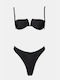 Luigi Set Bikini με Ενίσχυση String Ψηλόμεσο Μαύρο 3882401 Skroutz gr